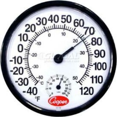 ®  - Thermometer, Wall, Temperature/Humidity - COOPER-ATKINS 212-150-8